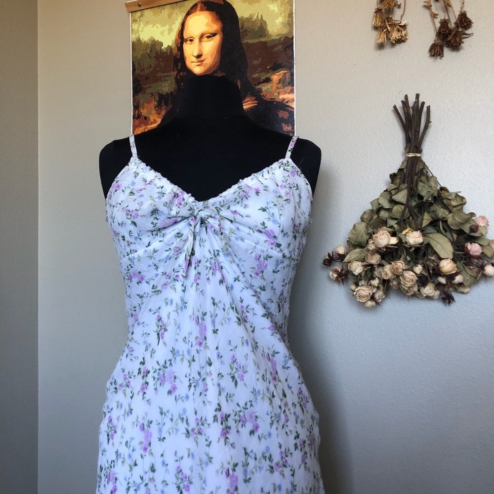 Womans floral dress